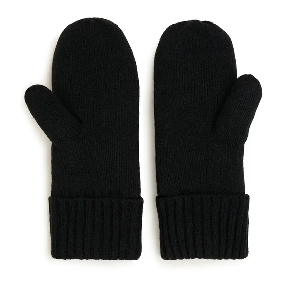 Karl Lagerfeld Apres Ski Thick & Warm Mittens Fully Lined NWT - Picture 7 of 7